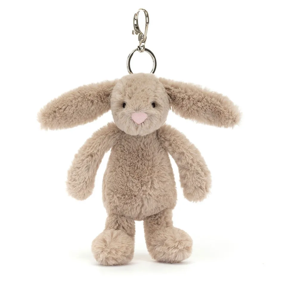Bashful Beige Bunny Bag Charm