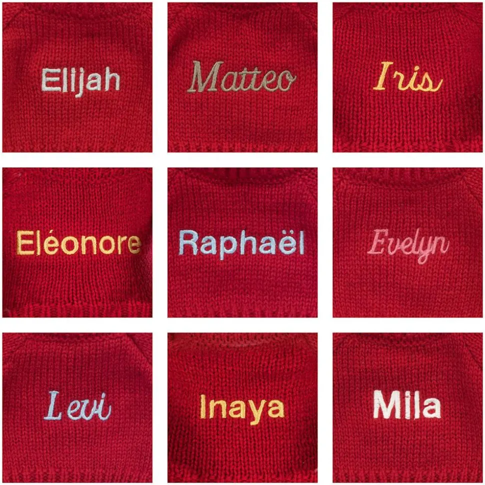 Bashful Luxe Bunny Luna with Personalised Red Jumper