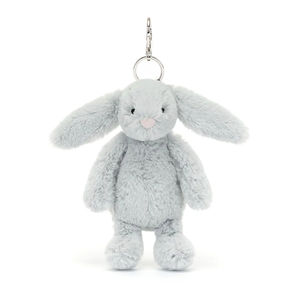 Bashful Silver Bunny Bag Charm