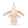 Blossom Blush Bunny Bag Charm