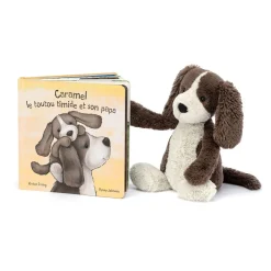 Caramel Le Toutou Timide Et Son Papa & Bashful Fudge Puppy Medium