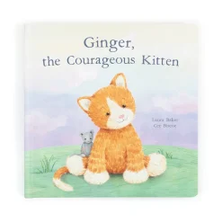 Ginger, the Courageous Kitten Book and Fuddlewuddle Ginger Cat