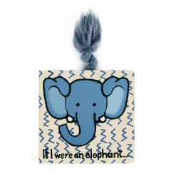 If I Were An Elephant Board Book and Fuddlewuddle Elephant Medium
