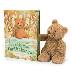 It's a Big World Bartholomew Book and Bartholomew Bear Medium