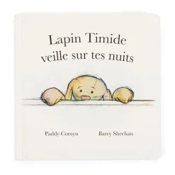 Lapin Timide Veille Sur Tes Nuits and Bashful Cottontail Bunny Medium