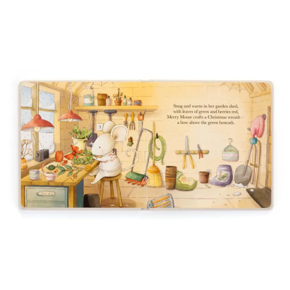 Merry Mouse's Christmas Eve Book and Merry Mouse