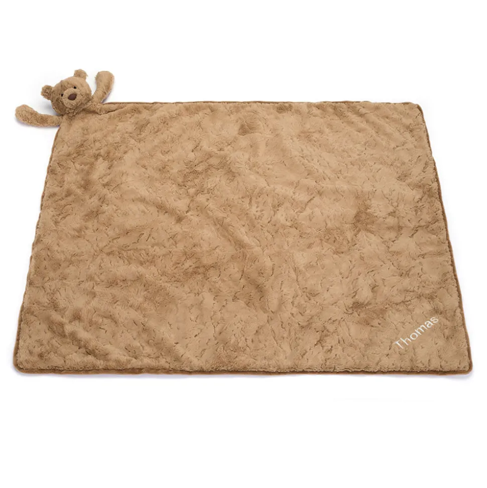 Personalised Bartholomew Bear Blankie