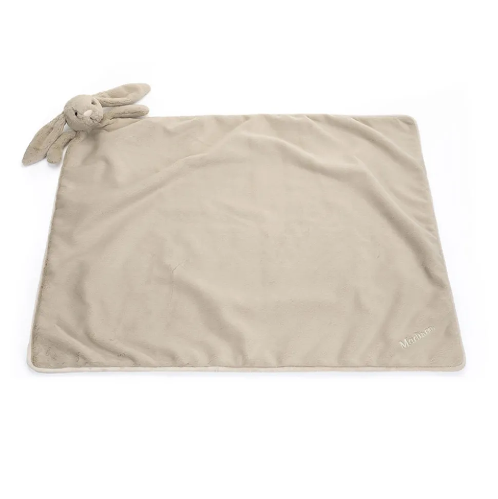 Personalised Bashful Beige Bunny Blankie