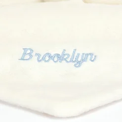 Personalised Bashful Black & Cream Puppy Soother