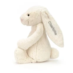 Personalised Bashful Cream Bunny Huge
