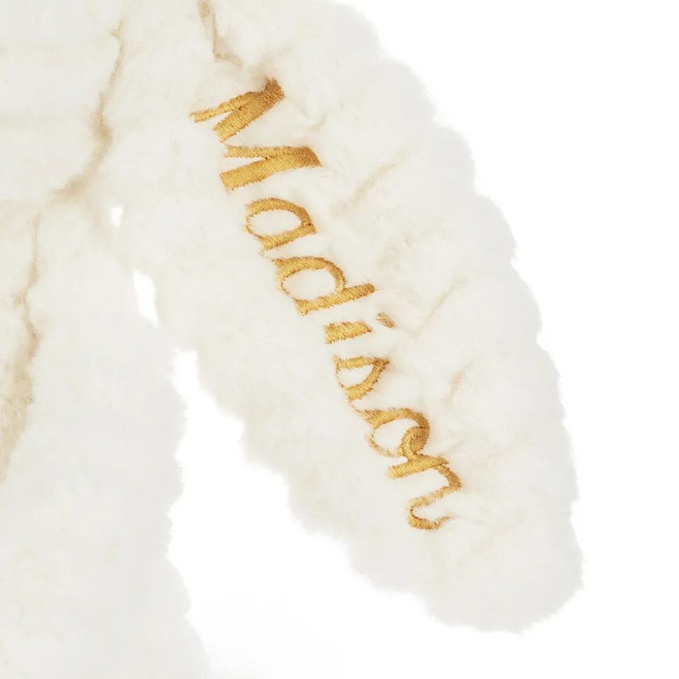 Personalised Bashful Luxe Bunny Nimbus