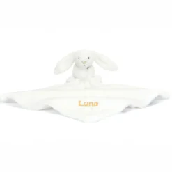 Personalised Bashful Luxe Bunny Luna Soother