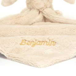 Personalised Bashful Luxe Bunny Willow Soother