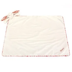 Personalised Blossom Cream Bunny 'Berry' Blankie